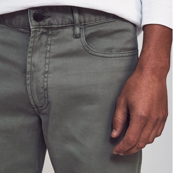 Faherty Comfort Twill 5-Pocket Pant Grey Men’s 33x32 NWT - Picture 4 of 13